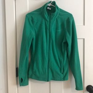 Kelly green Nike full-zip